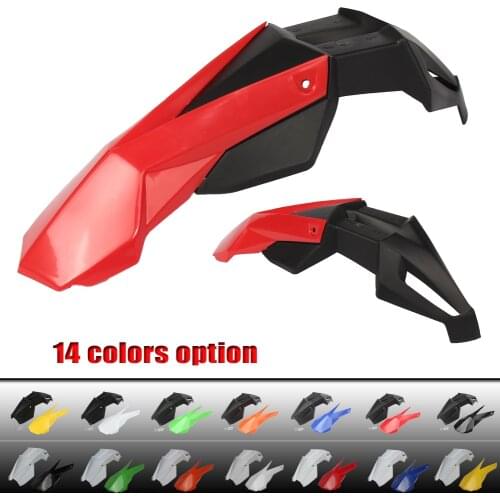 Universal Off Road Dirt Pit Bike MX Motocross Motorcycle Front mudguard front fender For KLX YZF DRZ CR CRF DT RMX
