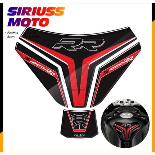 3D Resin Tank Pad Protector Fits for BMW S1000RR 2015 2016 2017 2018