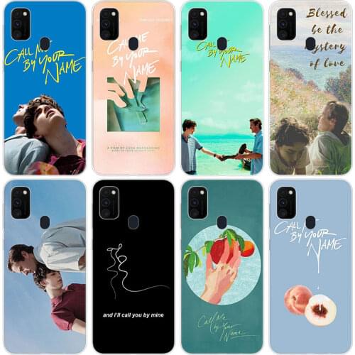 Call Me By Your Name Case for Samsung Galaxy M11 M10S M01 M21 M31S M51 A01 J2 Core A21 A42 J6 A6 A8 Plus A7 2018 Silicone Cover