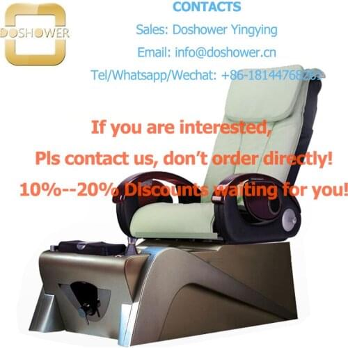 Doshower DS-2189-A hair salon equipment material with used salon chairs for modern pedicure chair