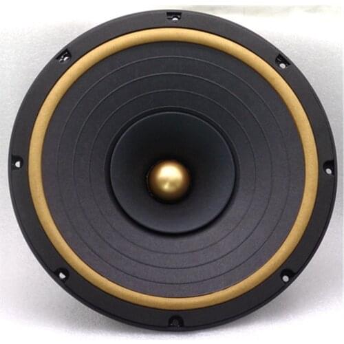HiFi Speakers 10 Inch HiFi Full Range Speaker Symmetrical Magnetic Circuit Leather-edged paper cone basin 8Ohm