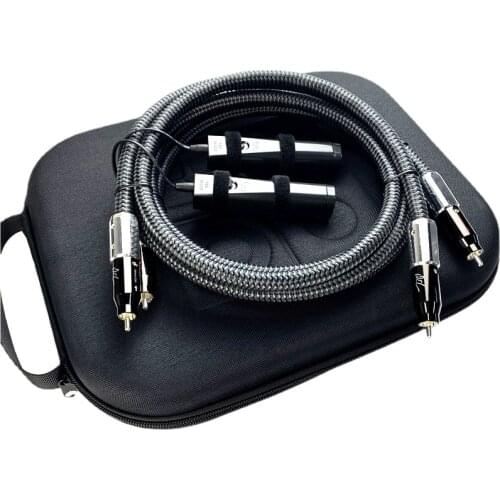 HiFi Audio Line WEL Signature PSS Silver RCA Cable with 72V DBS