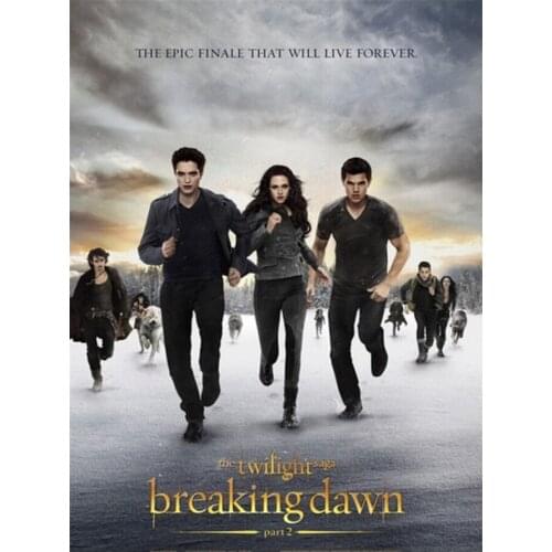 5D DIY Full Square/Round Diamond Painting Movie Poster Twilight Diamond Embroidery Art Kit Home Decoration Painting