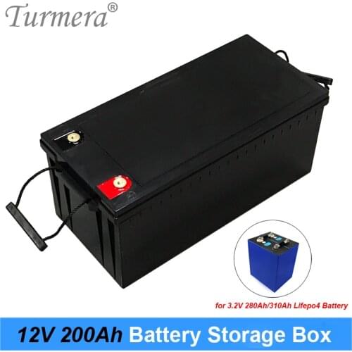 Turmera 12V 24V 48V Battery Storage Box for 3.2V 310Ah 280Ah Lifepo4 Battery Solar Energy System and Uninterrupted Power Supply