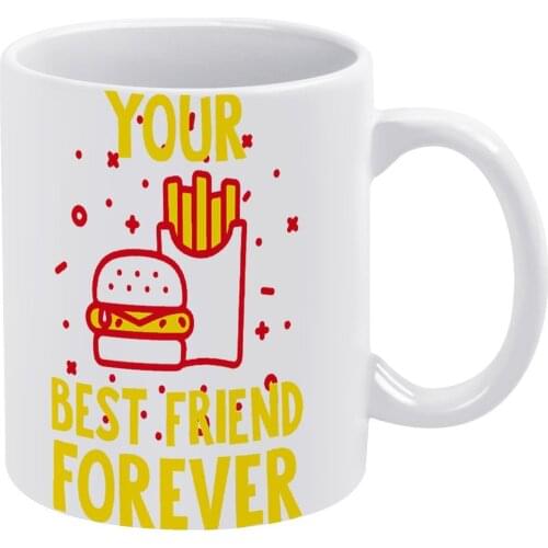 Best Friends Forever Mug Cheap Fashion Mug Pottery Cafe Cups