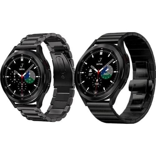 22mm 20mm Metal Strap For Samsung Galaxy Watch 4 Band Active 2 44mm 40mm Stainless Steel Bracelet For Galaxy Watch 3 41mm 45mm