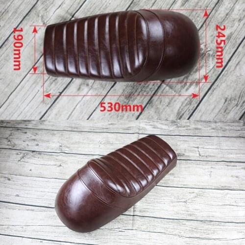 Motorcycle Hump Styling Cafe Racer Vintage Seat Motorbike Cushion