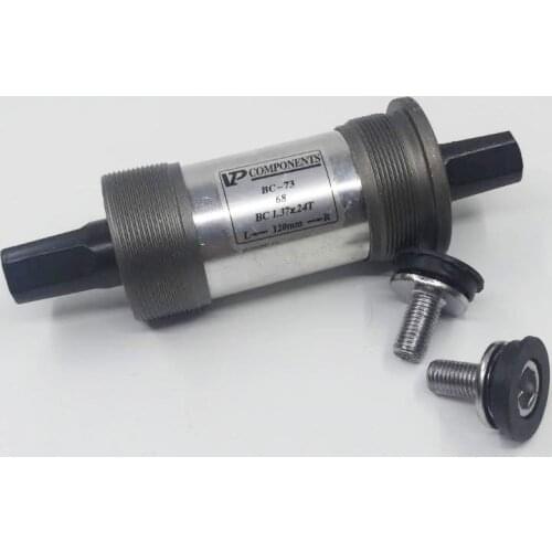 MTB Bottom Bracket Two Bearing Square Hole Axis Open 68*120mm Bicycle Spare Parts DIY Bike Repair Free -freight Mostly