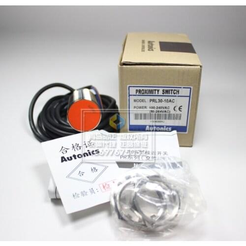 [Original authentic] Autonics proximity switch PRL30-10AC extended three-line NPN normally open