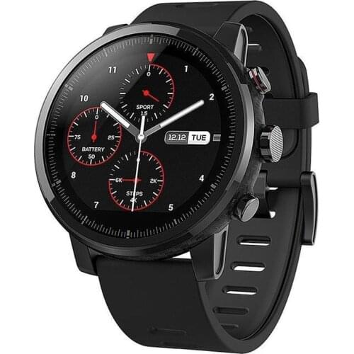 Original AMAZFIT Stratos Sports Smart Watch 2 GPS 1.34inch 2.5D Screen 5ATM Wristband