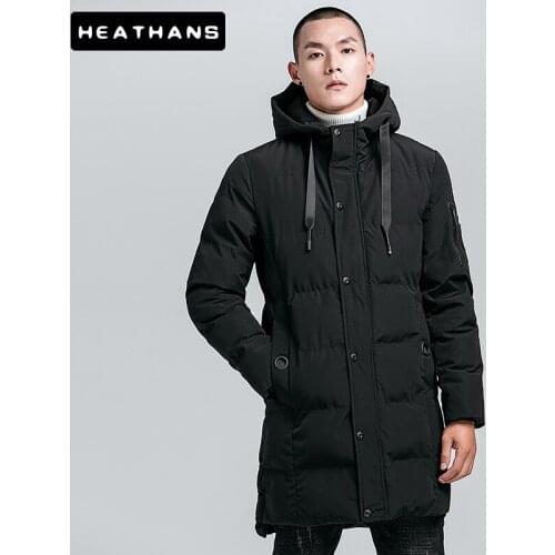 -30 Degree Winter Parka Jacket Men Thick Warm Outdoor Parka Hooded Men Long Coat Windbreaker Overcoat Puffer Jacket Male Fashion