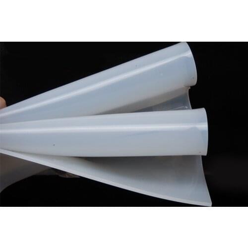 Translucent Silicone Rubber Sheet 3mm Silicone Sheeting for Vacuum Press Oven Heat Resistant Silicone Matt