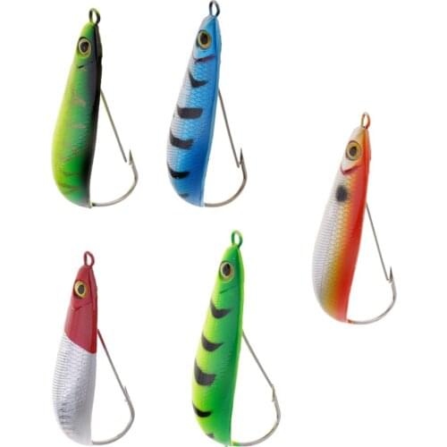 8.8cm/20g Fishing Lures 3D Eyes Artificial Crankbait Hard Baits Bass Fishing Tackle 5 Colors