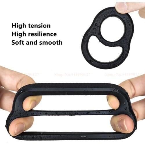 Silicone Penis Ring Sex Toys for Men Erection Prostate Massage Cock Ring Dual Ring Delay Ejaculation Scrotum Bind Adult Products