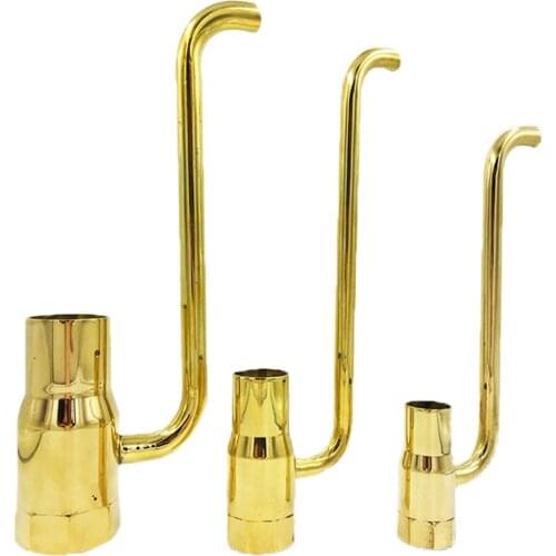 Yongquan fountain nozzle 1 inch brass bubbling nozzle 1.5 inch elbow double nozzle adjustable direct water spray nozzle