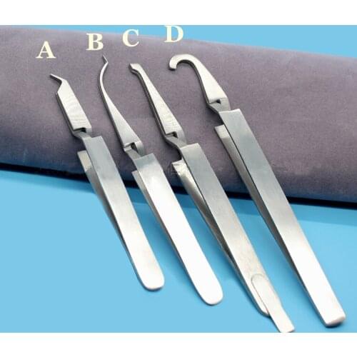 1PC Dental mouth tweezers orthodontic brackets clamp tweezers dental tools Good Quality