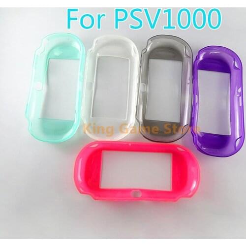 10pcs/lot TPU Soft Protective Cover Shell for psv1000 Psvita PS Vita PSV 1000 Console Full Body Protector Skin Silicone Case