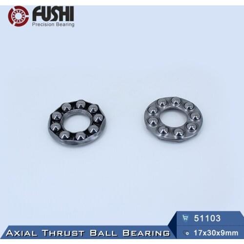 51103 Thrust Bearing 17*30*9 mm ( 8 PCS ) ABEC-1 Axial 51103 Ball Bearings 8103