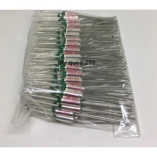Free Shipping RY 100pcs/lot New Micro thermal fuse 10A 250V RY 227 Degrees Tf 227 C Mini temp fuse metal shell Thermal Cutoff