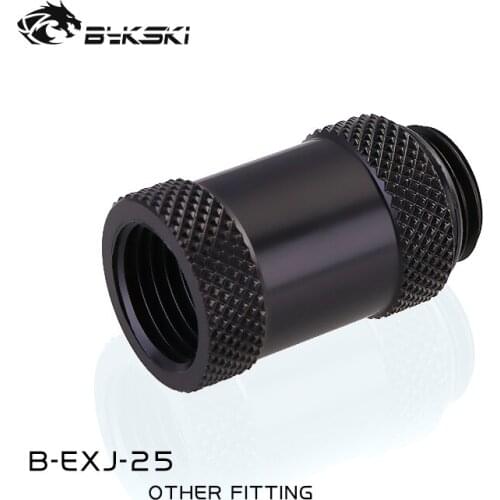 Bykski B-EXJ-25, 25mm Male To Female Extender Fittings, Boutique Diamond Pattern, Multiple Color G1/4 Male To Female Fittings