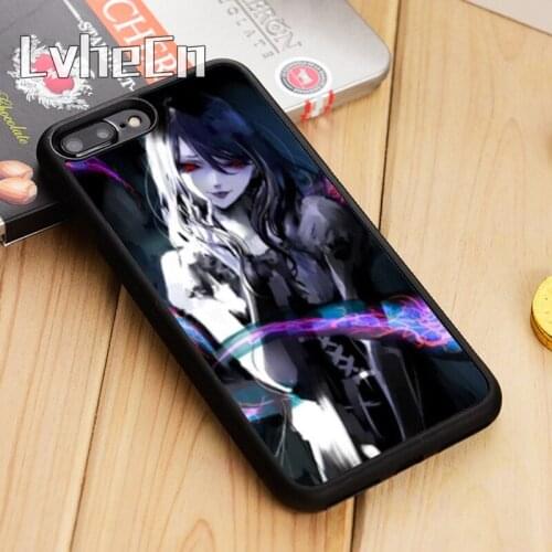 LvheCn Tokyo Ghoul Rize Kamishiro Phone Case Cover For iPhone 5 6 6s 7 8 plus 11 12 Pro X XR XS max Samsung S7 edge S8 S9 S10