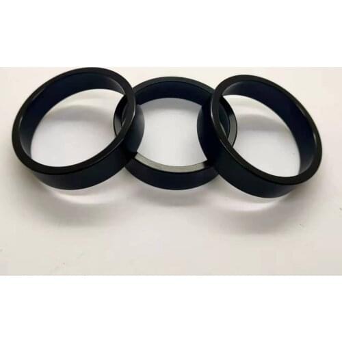 3pcs Black Color Climatronic Dial Aluminium Bezel for VW Golf MK5 / Jetta MK5 / Passat B6 / EOS / New Scirocco