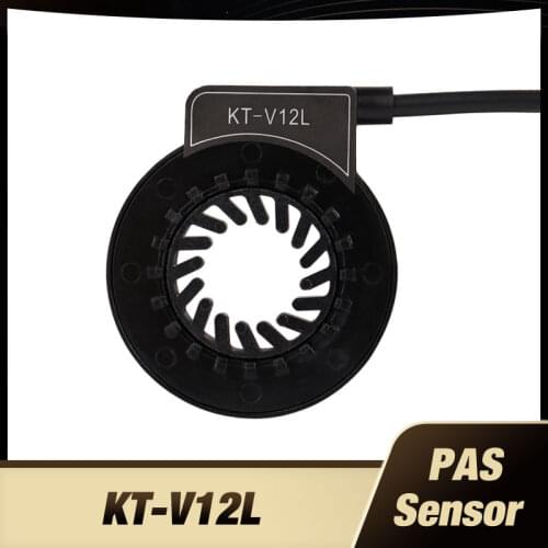 Free Shipping PAS Pedal Assist Sensor KT-V12L KT V12 V12L 6 Magnets Dual hall senssors 12 Signals