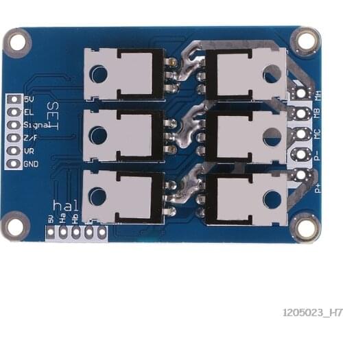 DC 12V-36V 15A 500W Brushless Motor Controller Hall BLDC Driver Board