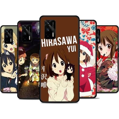 K on! Hirasawa Yui Anime For Realme 8 GT Neo Flash Edition Explorer Master Q3 Pro Narzo30 C21 C20 C11 C20A C21Y Phone Case