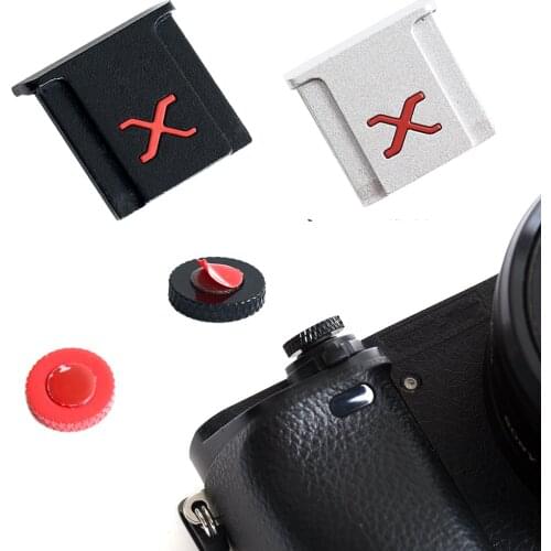 Hot Shoe Cover & Shutter Release Button for Fujifilm X-T200 X-T100 X-A7 X-A20 X-A10 X-A5 X-A3 X-H1 X-T1 XS10 X-A2 X-A1 GFX 50RS