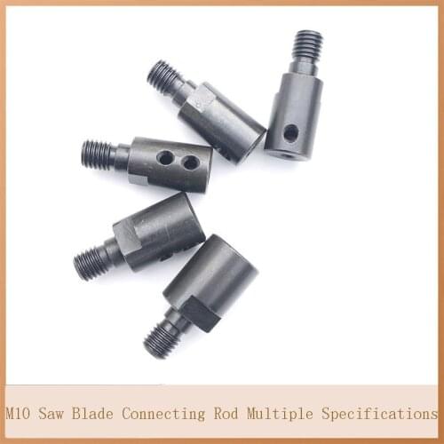 M10 Saw Blade Connecting Shaft 5/6/8/10/12/14mm Grinding Polishing Motor Shaft Connecting Rod Sleeve Drill Spindle Chuck Adapter