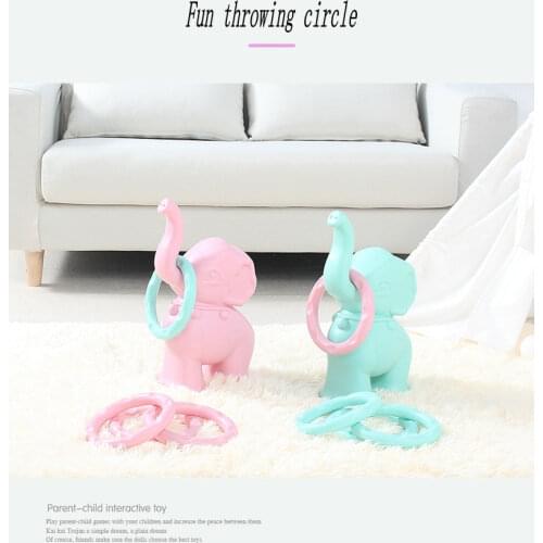 Throwing rings, rings, sensory aids, animal game rings parent child interactive toy