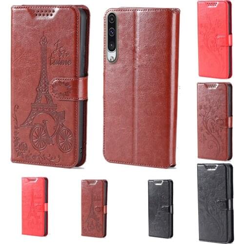 Butterfly flower Tower Flip Leather Wallet Phone Case For Samsung Galaxy A30s A50s A70s A50 A70 A90 5G Phone cover card slot