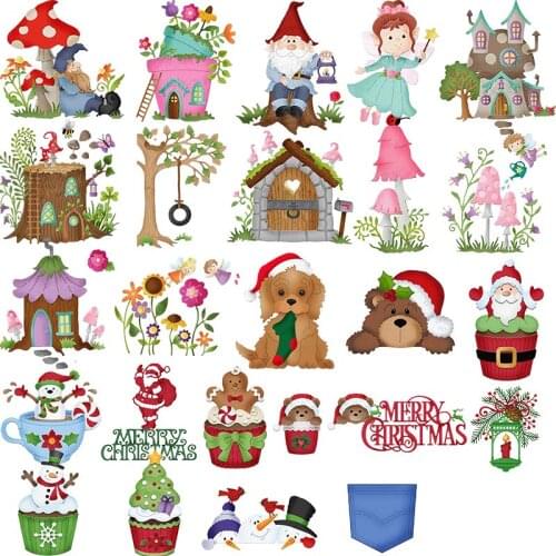 Merry Christmas Santa Clause Snowman Hot Brands Metal Cutting Dies For Scrapbooking Craft Die Embossing Stencil Cut Card Make
