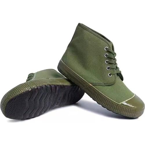 Farm Shoes Training Low-Top Wholesale Military Training Shoes Labor Insurance Work Camouflage Rubber Shoes Yellow Sneaker
