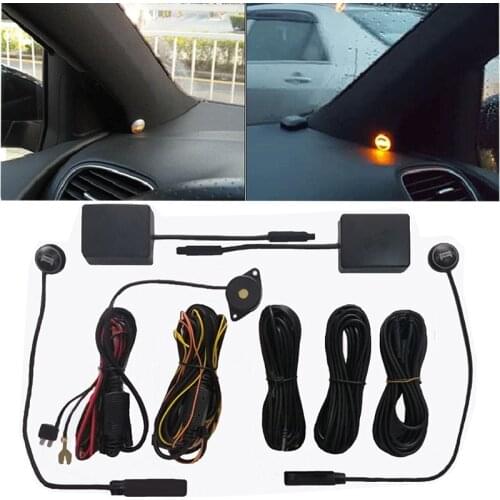 Auto Driving Security Baseus Tools Alarm System Blind Spot Detection Sensor Assistant Lane Departure Led Lights Warning