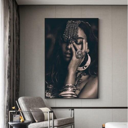 Modern Black and White Nude Women Canvas Painting Abstract Figure Posters and Prints Wall Art Picture for Living Room Home Decor