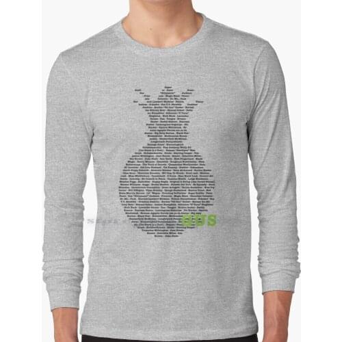 Guss Nicknames 2 ( Psych ) Long Sleeve T Shirt 100% Pure Cotton Big Size Psych Usa Burton Guster Gus Dul Hill Shawn Spencer