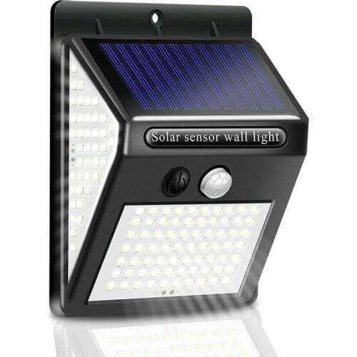 LED Outdoor Solar Light PIR Motion Sensor Wall Light Solar Powered Waterproof Outdoor Garden Emergency Lamp