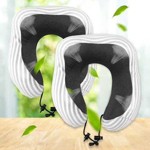 U Shaped Travel Healthcare Soft Travel Pillow Neck Cushion Neck Cervical Airplane Pillow Memory Foam