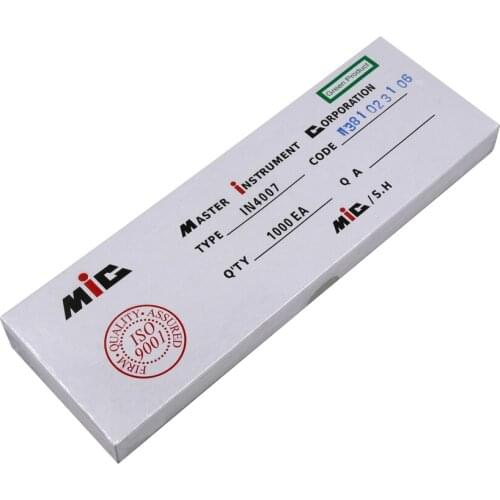 1000PCS 1N4007 4007 1A 1000V DO-41 Rectifier Diode DIP