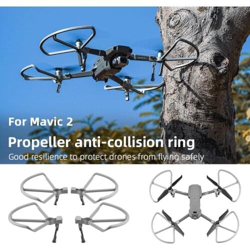 Propeller Guard Props Blade Protector Cage Cover with Height Extender Landing Gear for DJI Mavic 2 Pro Zoom Drone Accessories