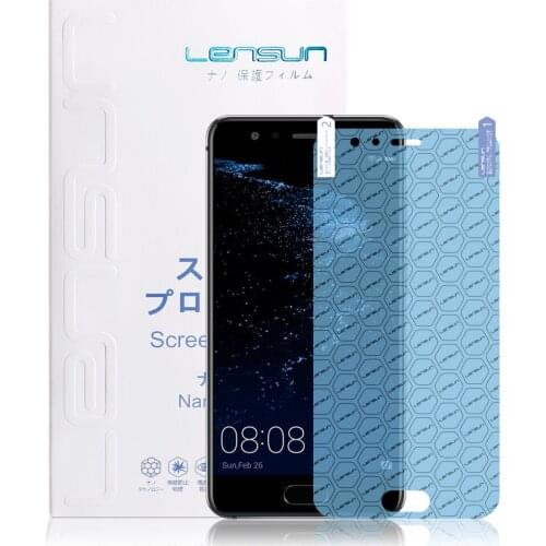 LENSUN Brand Nano Coated Protective Film For Huawei P10 Screen Protector