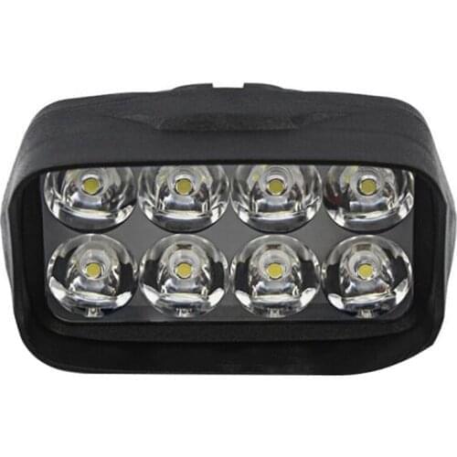 1Pc Motorcycle Car Super Bright 8 LED Light Headlight Spotlights Headlamp