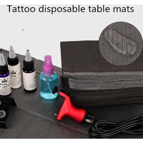 125pcs Disposable Clean Pad Waterproof Tablecloths Mat Underpad Hygiene Personal Medical Tattoo table 45*33cm Random Color