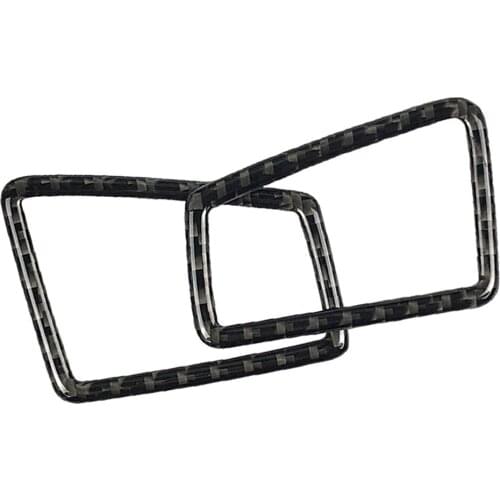 2 Pieces Cover Interior Panel Frame Upper Dashboard Air Conditioning