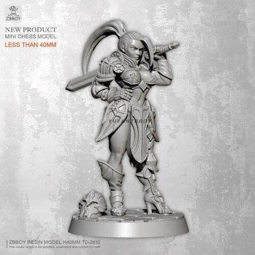 40MM Resin figure kits model self-assembled TD-2410