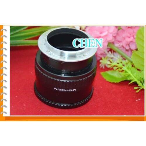 M42-NEX/M Adapter M42 Screw Mount Lens to SonyE Mount Adapter NEX Macro Focusing Helicoid NEX-3, NEX-5, A5000, A6000, A6300