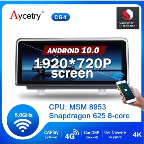 64G Android10 IPS Screen Auto Radio for BMW 3 Series F20 F30 F31 F3 4 Series F32 F33 F36 CCC CIC NBT system Glonass GPS no DVD