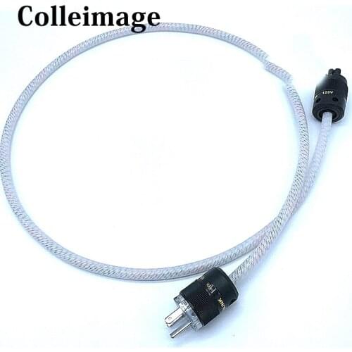 Hi-End US/EU version power plugs connector 9 cores 16AWG NORDOST Valhalla 7N silver plated OCC Hifi power cable AC power cord
